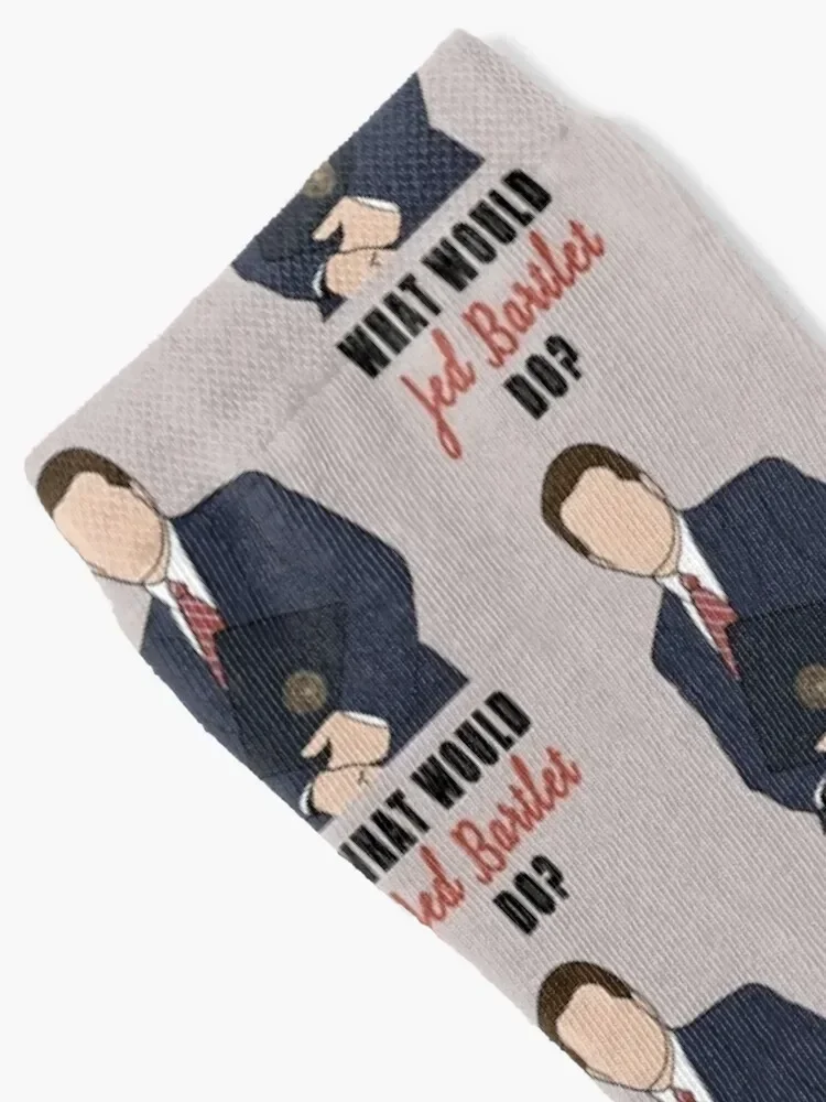 what would jed bartlet do? Socks happy Men's Rugby with print Mens Socks Women's