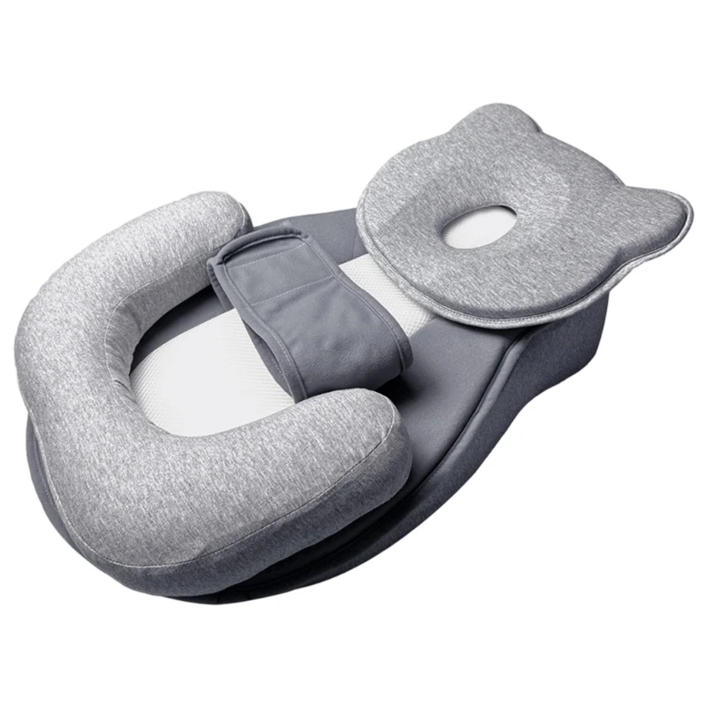 Anti Choking Inclined Sleep Pad Nonslip Base 15 Degree Inclined Nursing Cushion For Premature Baby Newborns