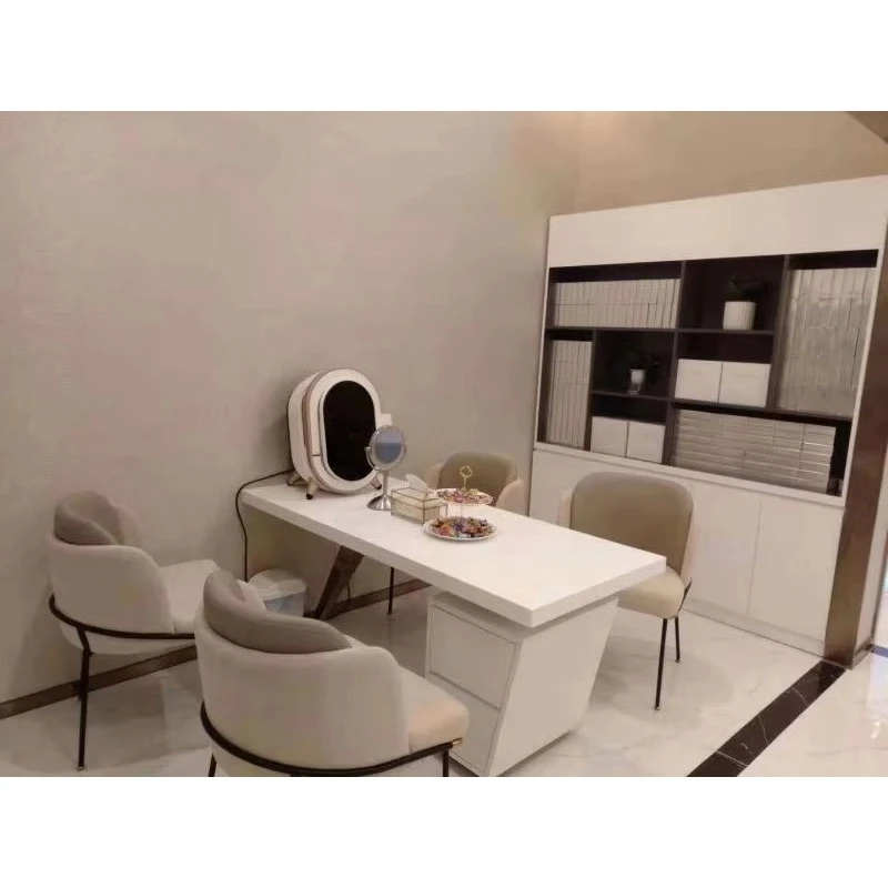 Os recém-chegados salão de beleza ai máquina de análise de pele 3d varredura rosto problema da pele sistema de análise local android fabricação de produtos de cuidados com a pele