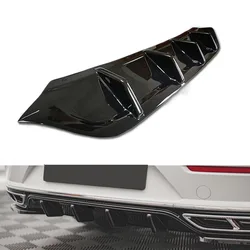 For Volkswagen Arteon R-Line Facelift Maxton Style Car Rear Bumper Diffuser Rear Side Spoiler Splitter Rear Valance 2020-2024