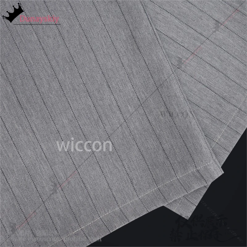 Anime Game Identity Ⅴ Cosplay Freddy Riley Lawyer Costume The Weight Of Justice Tailcoat Gothic Coat Wigs Halloween Customized