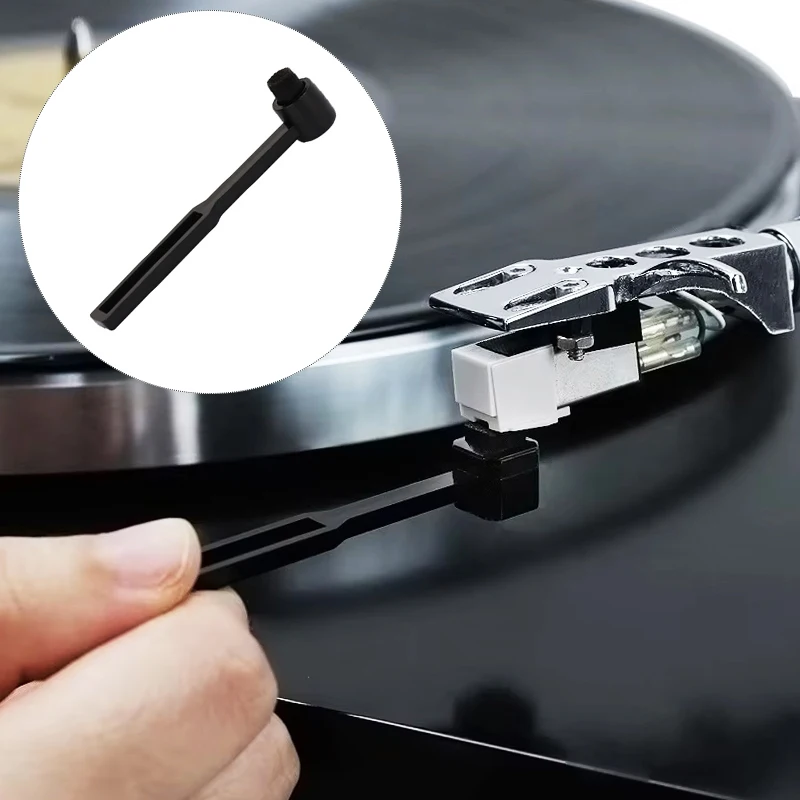 Cartridge Stylus Cleaning Brush Turntable Stylus Cleaner Carbon Fiber Brush LP Vinyl Record Player Cleaning Tool Accessories