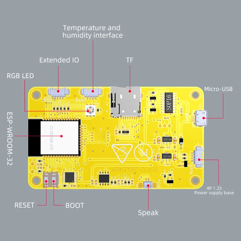 Nerdminer-pantalla de visualización inteligente, módulo TFT LCD de 320 pulgadas con pantalla táctil, WIFI y Bluetooth, modelo ESP32 2432s028r,