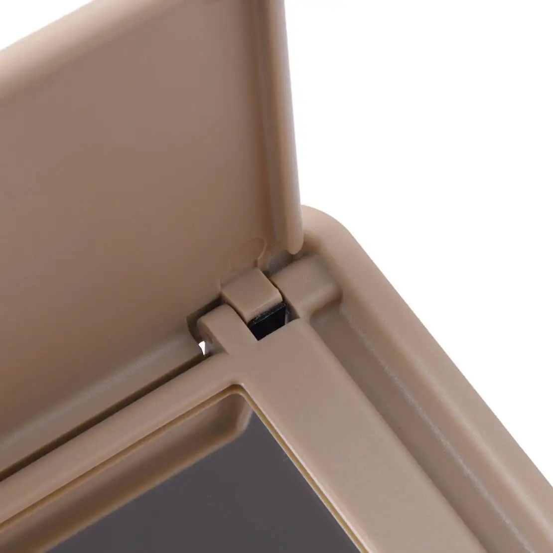 

Beige Car Right Side Sun Visor Shade Makeup Mirror Frame Cover Fit for Mercedes Benz W212 E W218 CLS Class