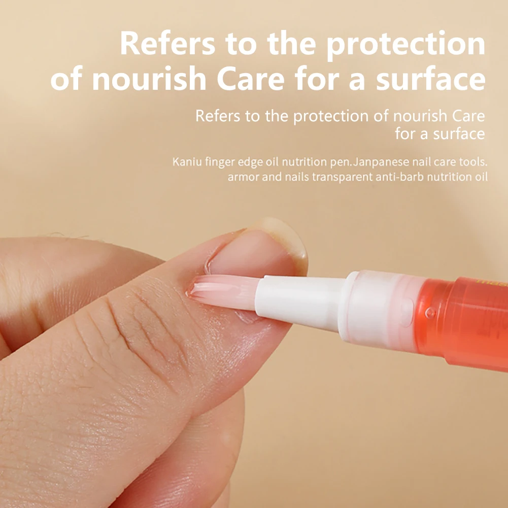 ปากกาน้ำมันบำรุงเล็บ6กลิ่นน้ำมันบำรุงหนังกำพร้าช่วยป้องกันไม่ให้ยาทาเล็บไม่แก่เล็บ