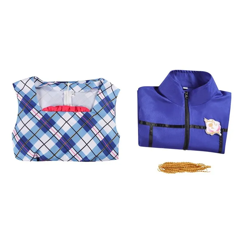 

Деланси Косплей Костюм Принц очарования Колледж Элла Школа orm Этап Хэллоуин Представление Дол Женщины