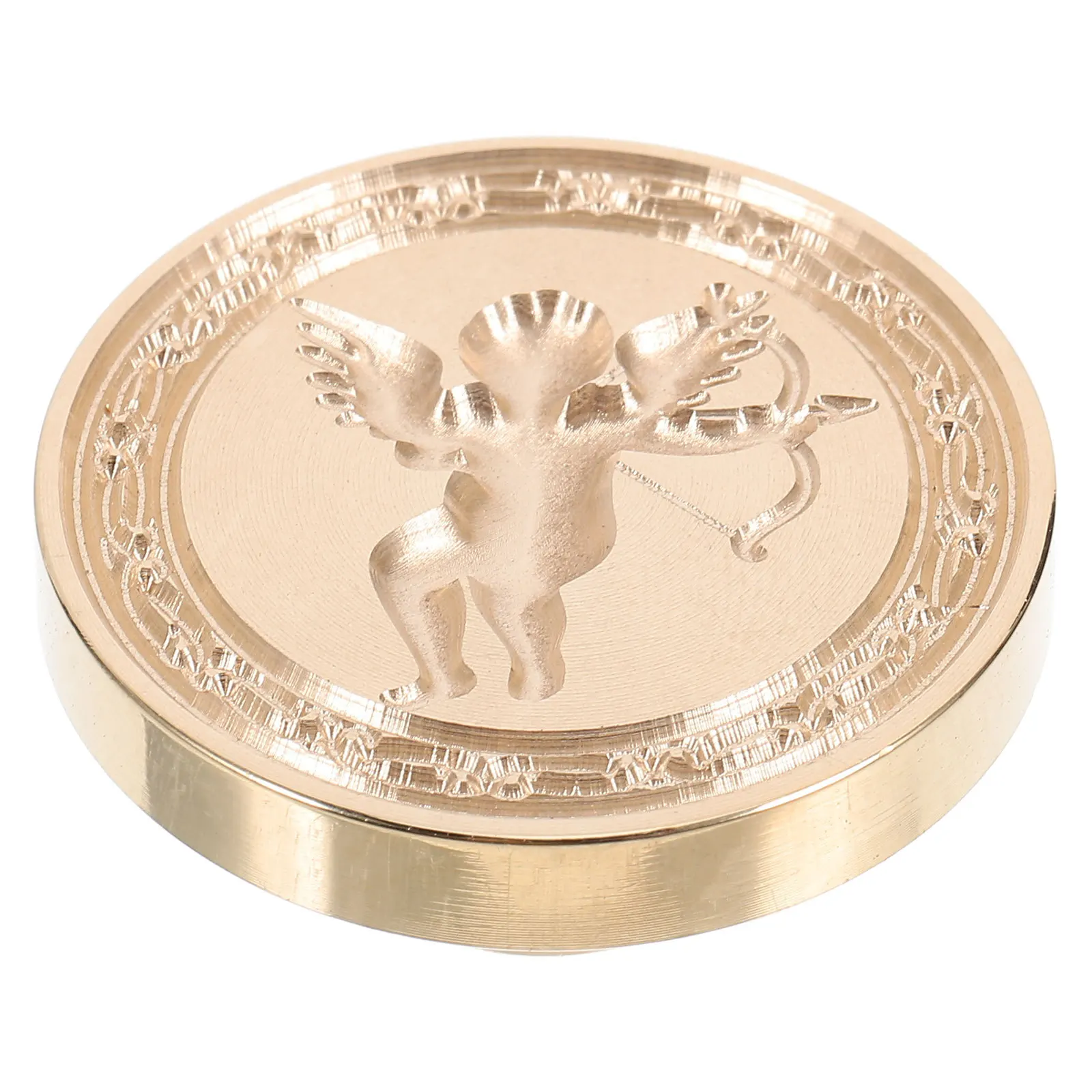 

Brass Wax Seal Stamp Head Removable Smooth Glossy Non-Stick Stamp for Envelope Invitation Wedding Craft Alphabet Stamps