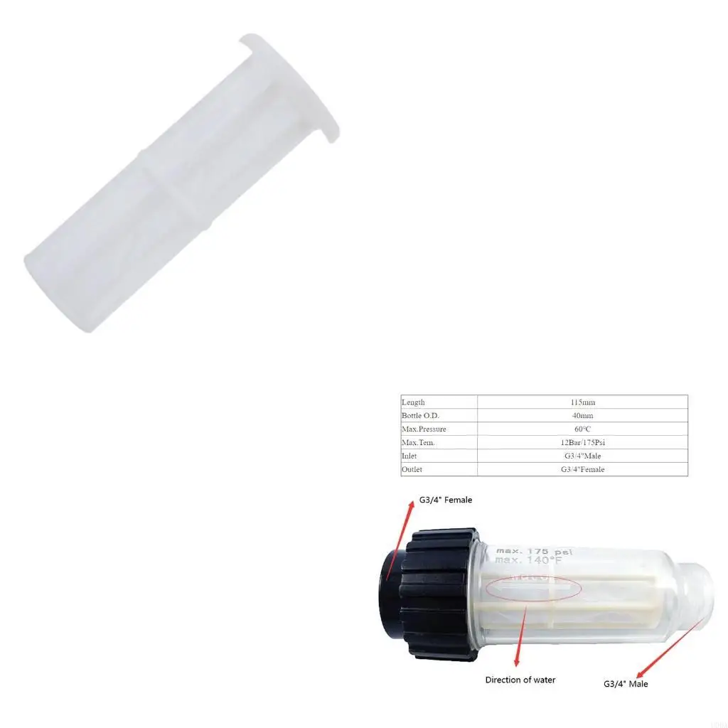  G3/4 Pressure Washer Filter for K2 K3 K4 K5 K6 K7 Pressure Washer Hose Filter