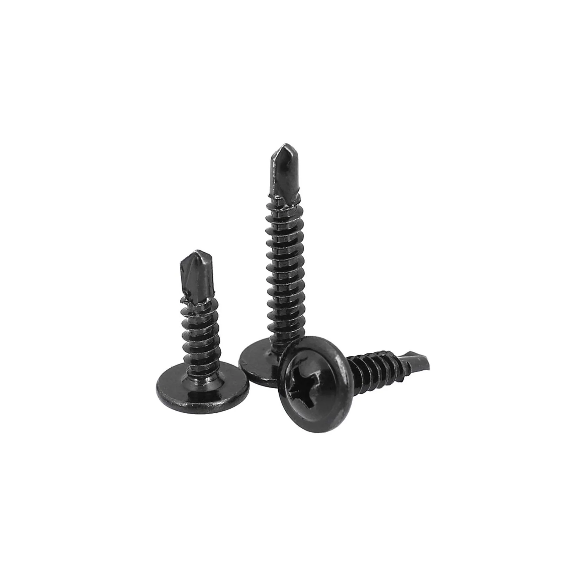 125pcs 410 stainless steel self Drilling TEk screw Kit M4.2*13MM-32MM Woodworking Installation And Maintenance Cross Drill