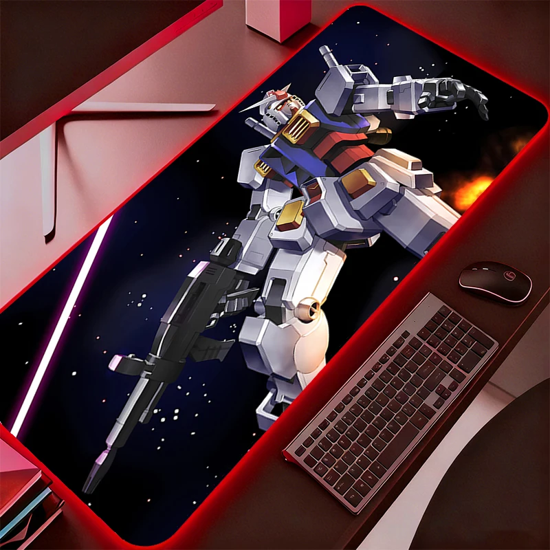 لوحة ماوس كبيرة بإضاءة خلفية R - مراجعة Gaming Keyboard And Mouse Mobile وسعره