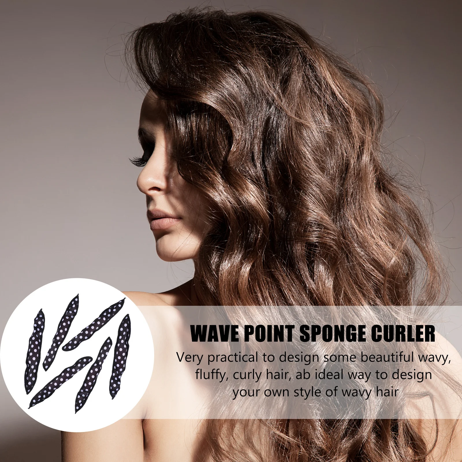 

10Pcs Sponge Hair Rollers DIY Styling Tool Safe for Natural Hair Home Salon Use Curls Bar Sponge Curl Sticks Hairdressing Tool