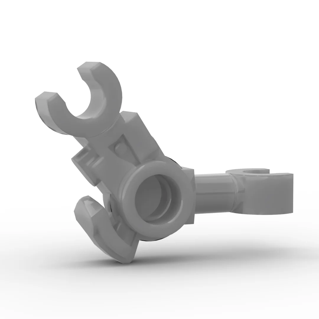 Small particle building block MOC 15341 , robotic arm parts with spare parts Supplements Children's educational toys