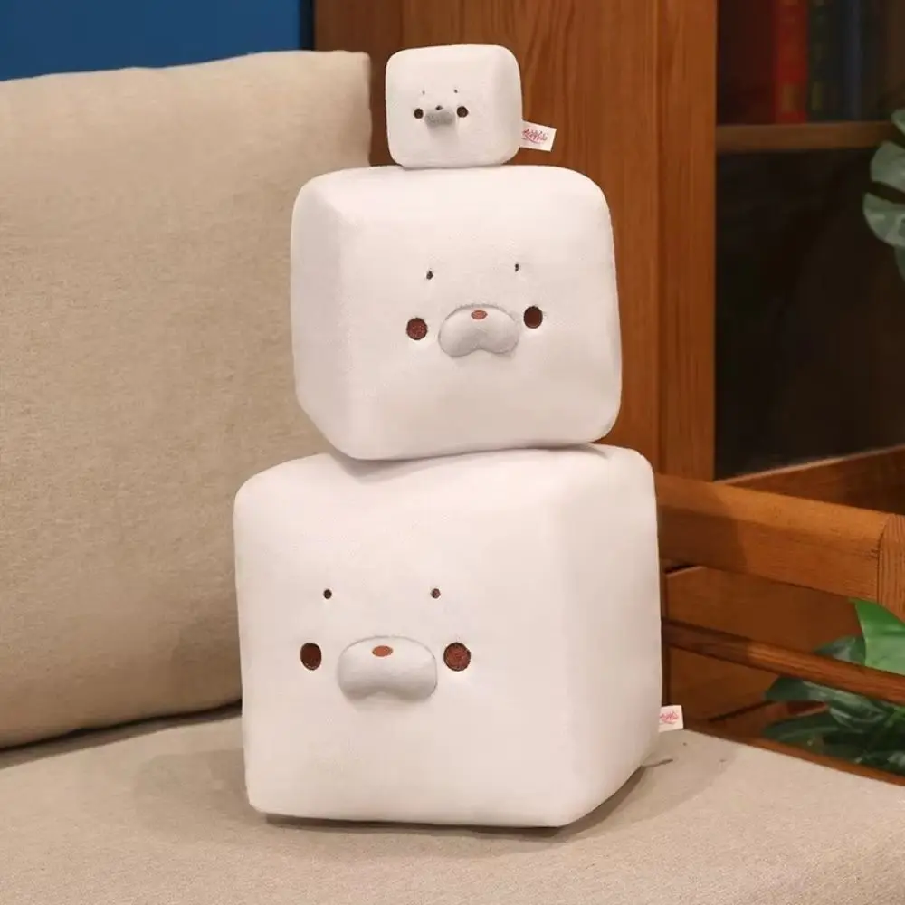 High-quality Tofu Seal Creative Comfortable Square Seal Kawaii Cartoon Cartoon Seal Couple Gift