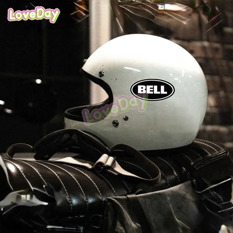 Motorcycle Bell Helmet Sticker Auto Racing Helmet Sticker Waterproof Vinyl Motorcycle Decoration Graffiti Sticker Car Sticker