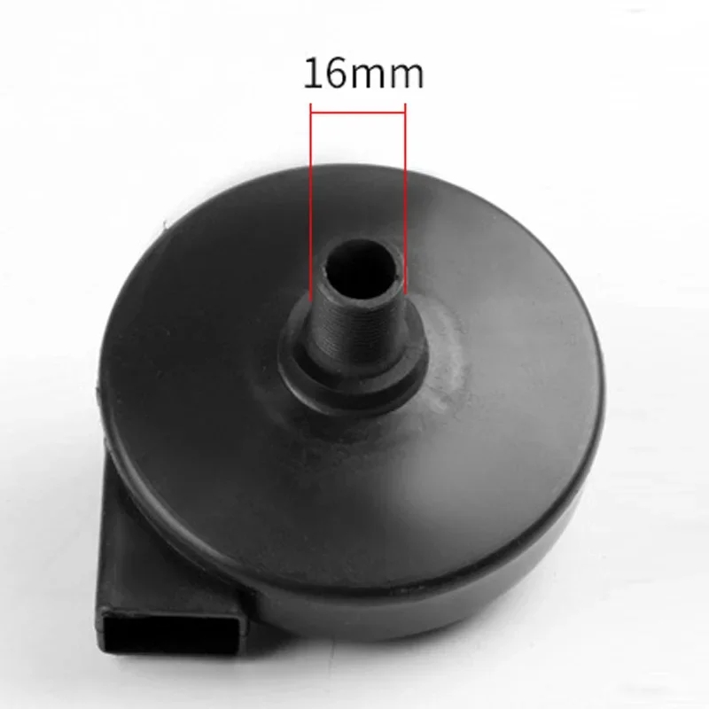 Accesorios útiles, silenciador de compresor de aire, herramienta de suministro, bomba de vacío, filtro de equipo de cartucho negro para compresores de pistón
