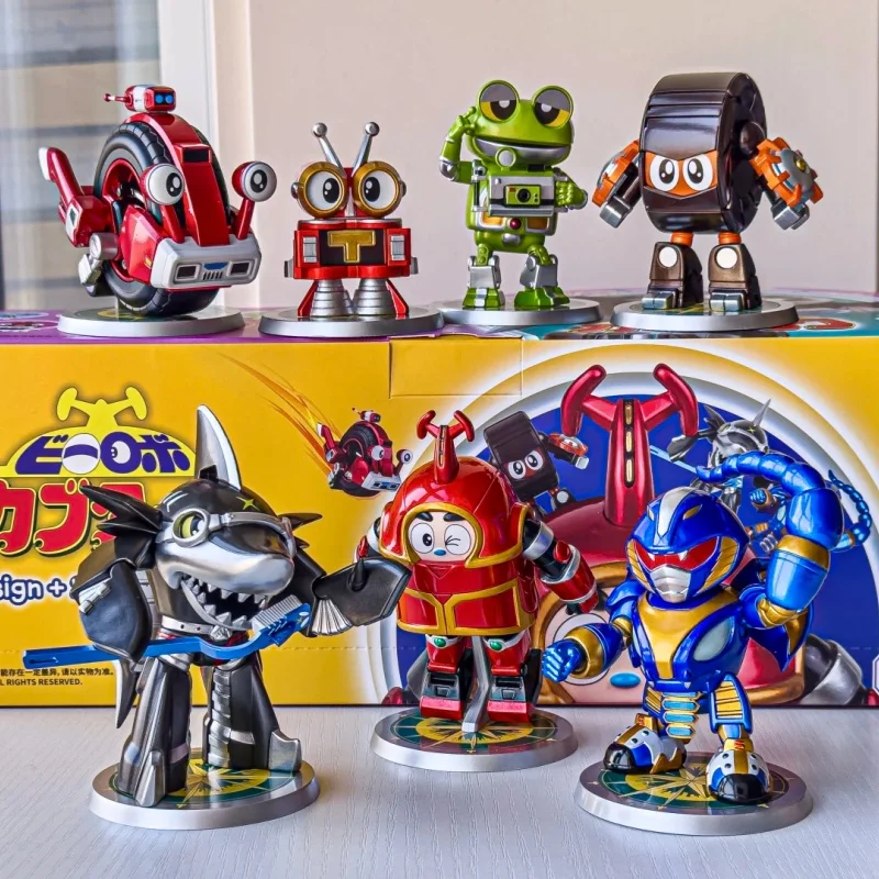 Kabutack Cobrander Action Figures Ganiran Captain Tang Bokke Anime Figurines Collection Model Room Decor Birthday Gift