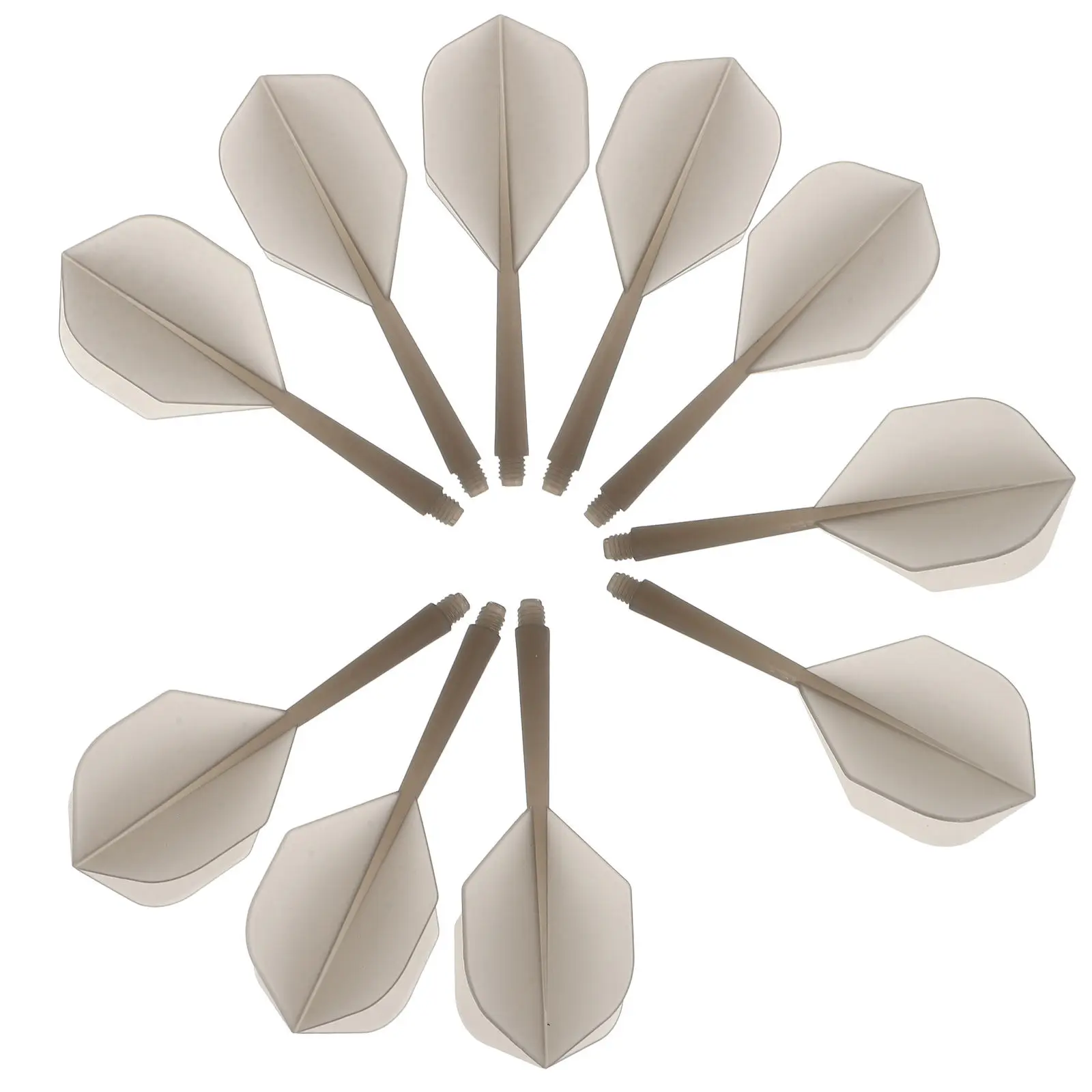 

10Pcs Dart Shafts Compact Portable Replacement Tails for Precision Throwing Compatible with Standard Flight