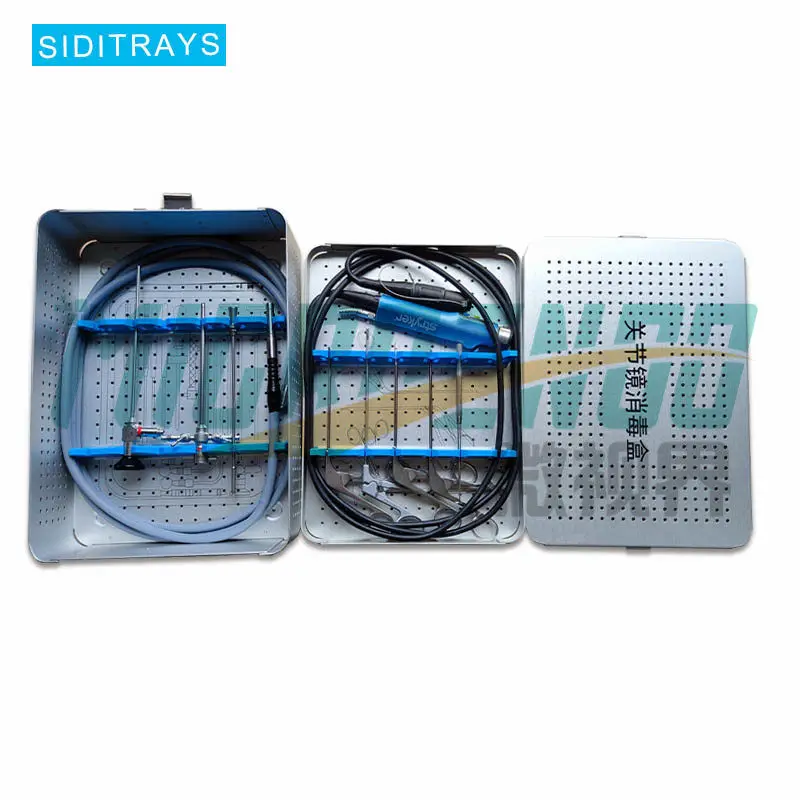 

Aluminum alloy arthroscopic instrument sterilization box of various specifications