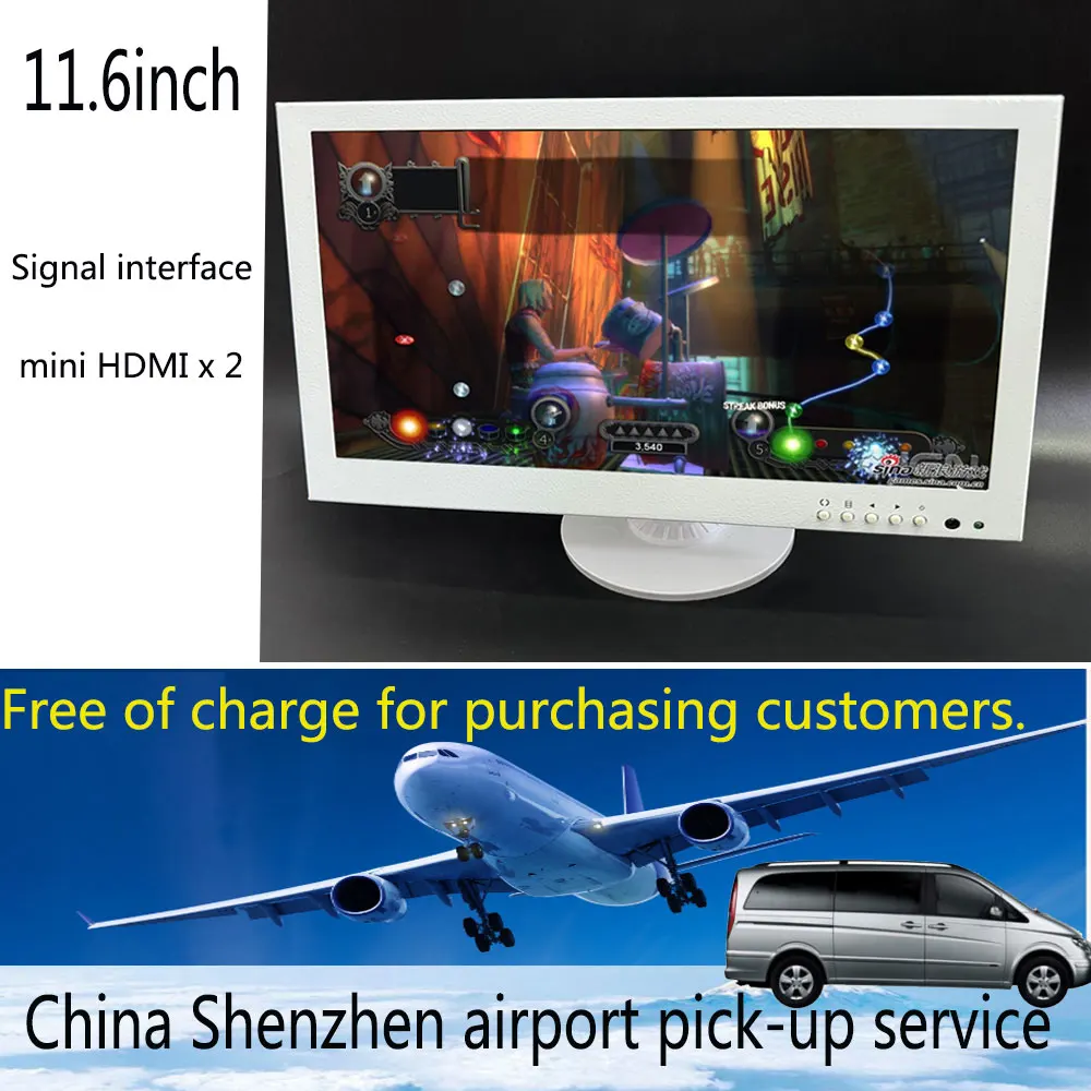 

11.6Inch Portable Monitor HDMI-Compatible Laptop second screen Gaming Extended Display For Switch/PS4/Xbox/Raspberry Pi
