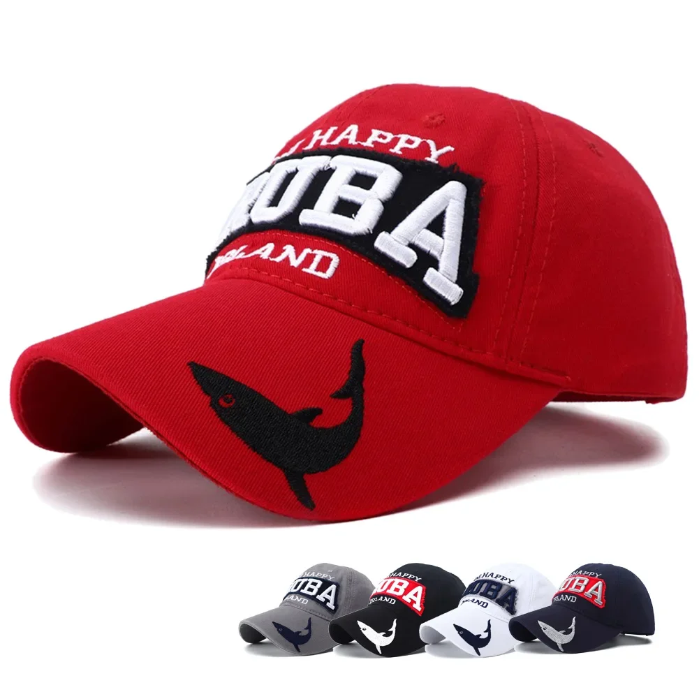 Nueva moda ARUBA Shark bordado gorra de béisbol Snapback sombrero ajustable Hip Hop visera sombreros para Mujeres Hombres Gorras