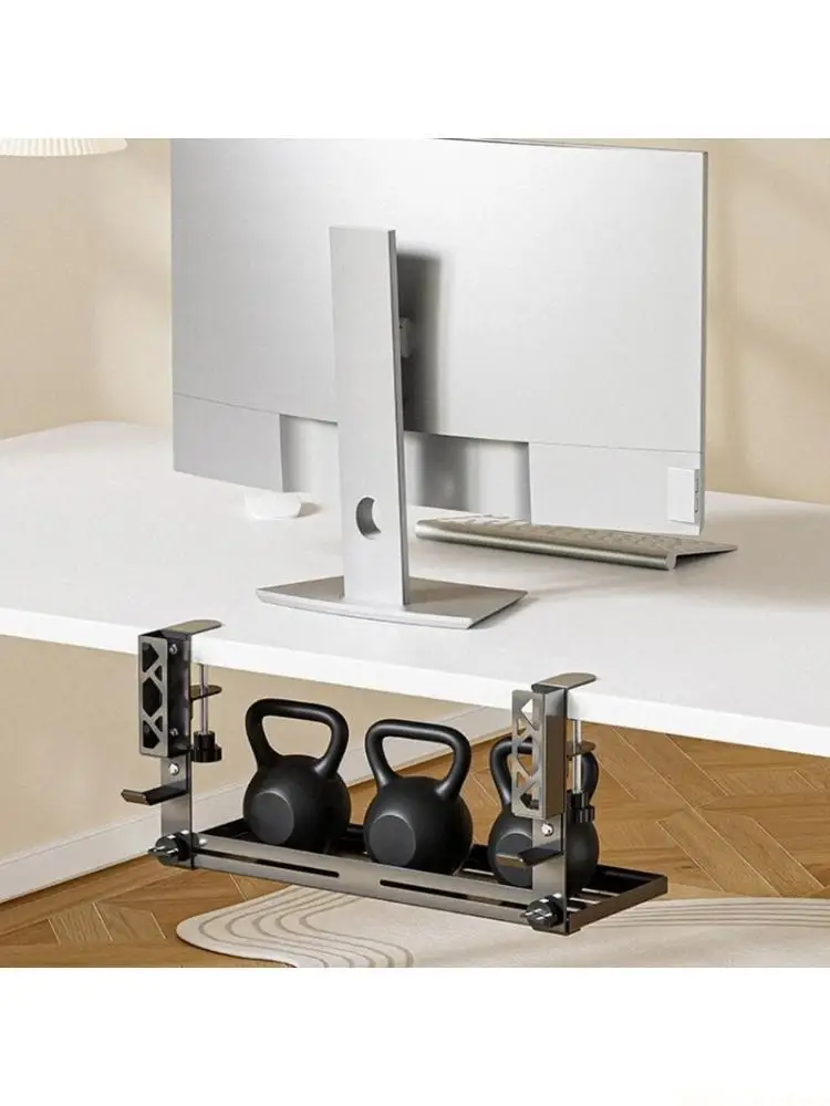 

M5TD Sturdy Metal Wire Management Clamp For Desk Edges Setups Without Drilling