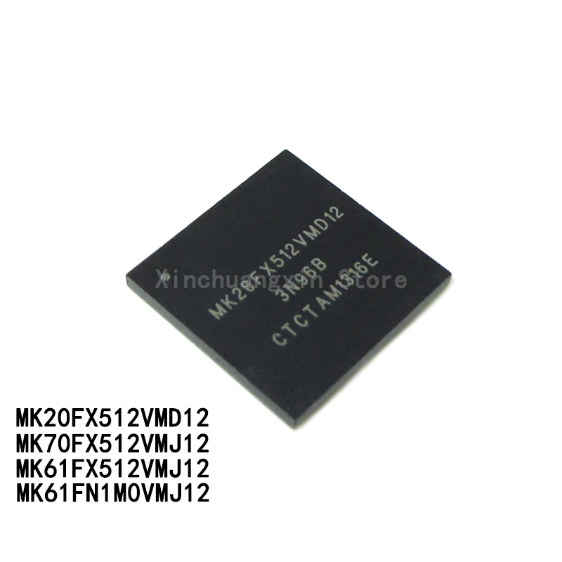 

1-5PCS MK20FX512VMD12 MK70FX512VMJ12 MK61FX512VMJ12 MK61FN1M0VMJ12 BGA 32-bit microcontroller processor chip