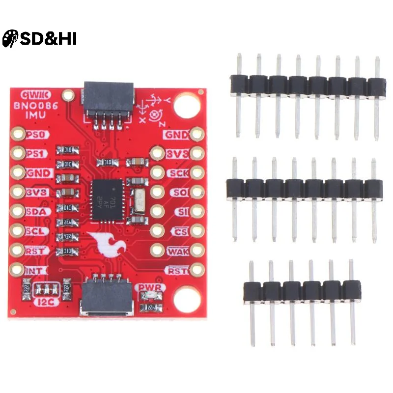 BNO086 IMU Breakout Module Qwiic Triaxial Accelerometer Gyroscope Board For Robotics DIY Projects