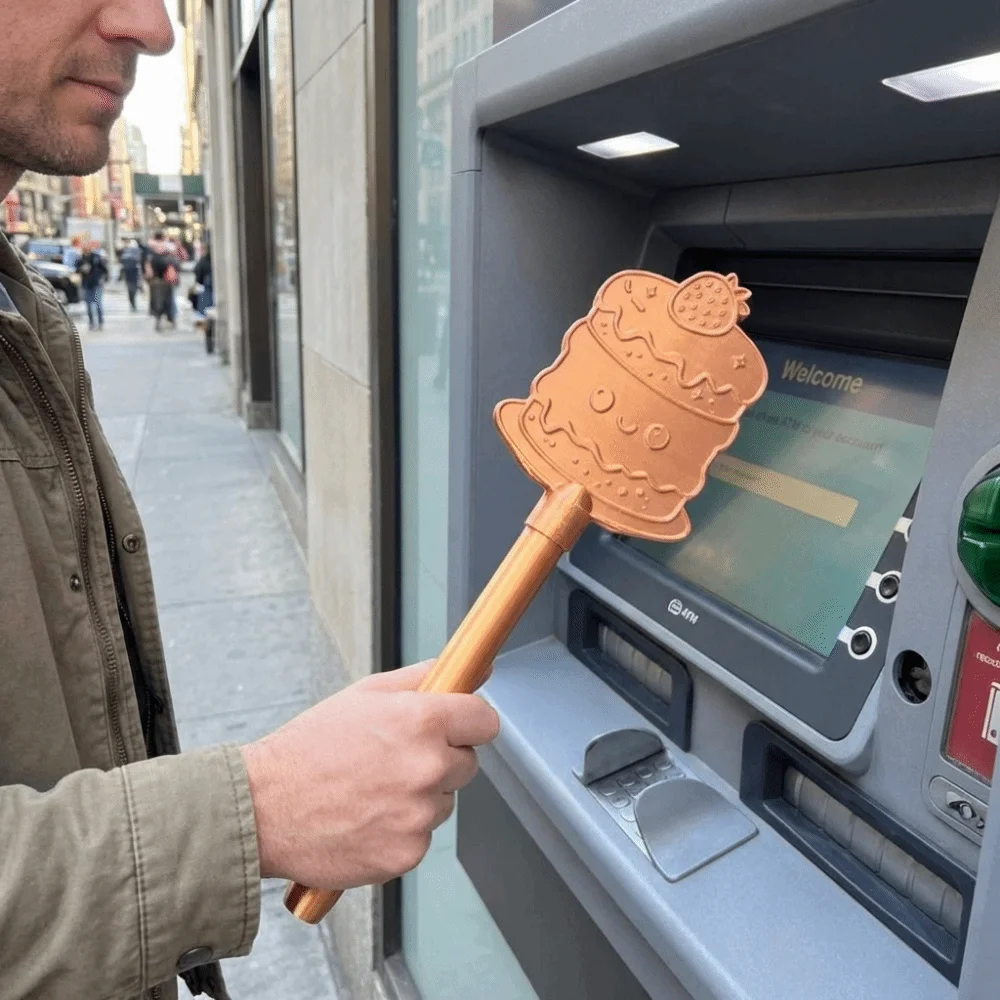 

Portable 3D Printed Wand Tap To Pay Cute Funny Contactless Credit Card Holder Lightweight Decorative Star Magic Wand Holder