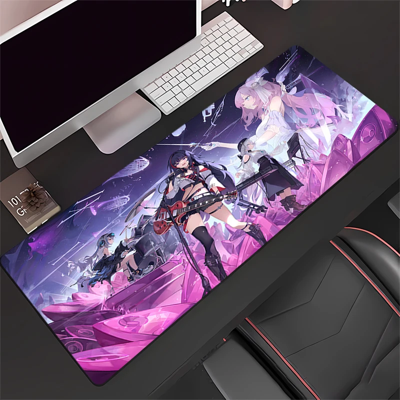 Mouse Pad Kiana Raiden Mei Gaming Laptops Keyboard Mat Deskmat Pc Accessories Desk Protector Gamer carpet Honkai Impact 3 game