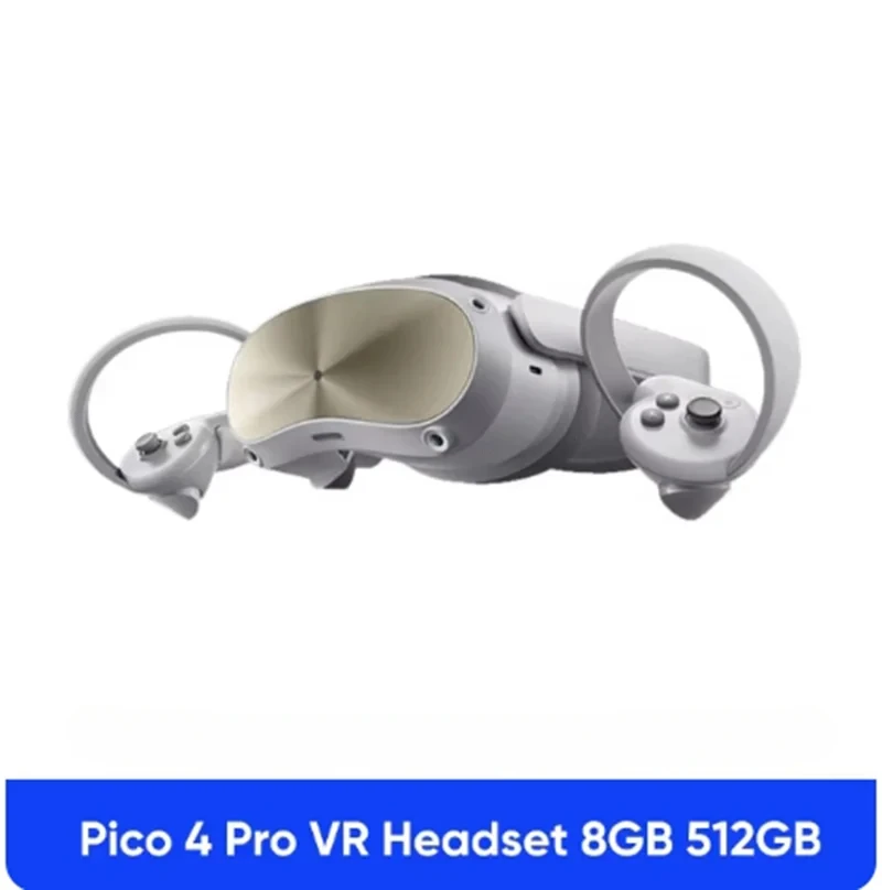 EU Warehouse PICO 4 Pro VR Glasses All-in-one Machine 512G Support Eye Tracking Facial Expression Capture