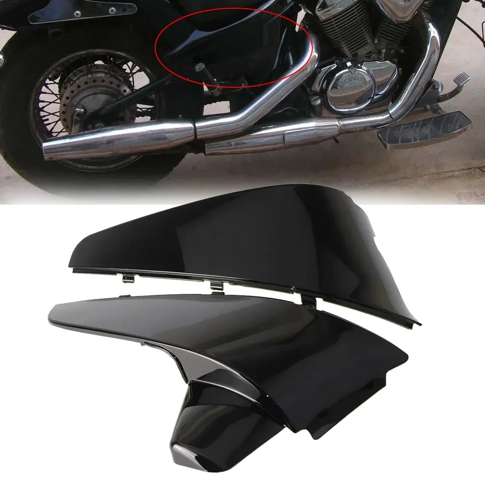 For Honda Shadow VT600 VLX600 STEED 400 1988-1998 1990 1991 1992 1993 1994 1995 1996 1997 Motorcycle Battery Side Fairing Cover