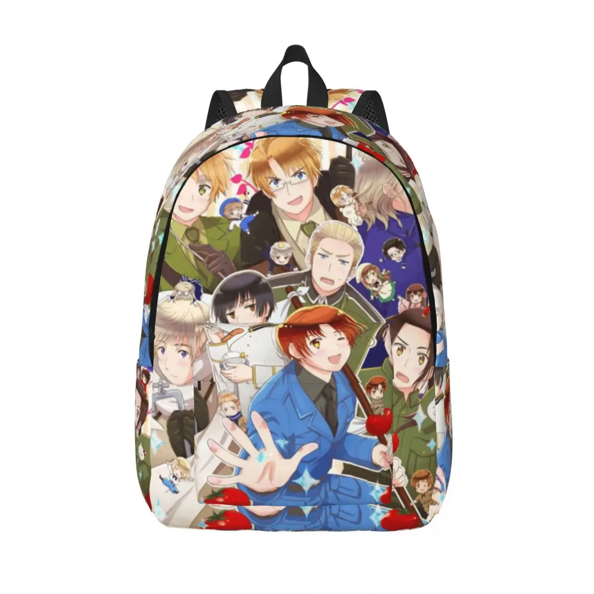 

Hetalia World Stars Fashion Backpack with Pocket Student Business Daypack for Men Women Laptop Shoulder Bag