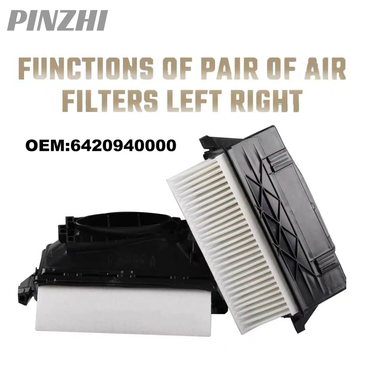 6420940000 Air Filters Left Right 6420942304 6420942404 For Mercedes-Benz C Class S-Class W221 W222 300/350 CDI OM642 6420941204