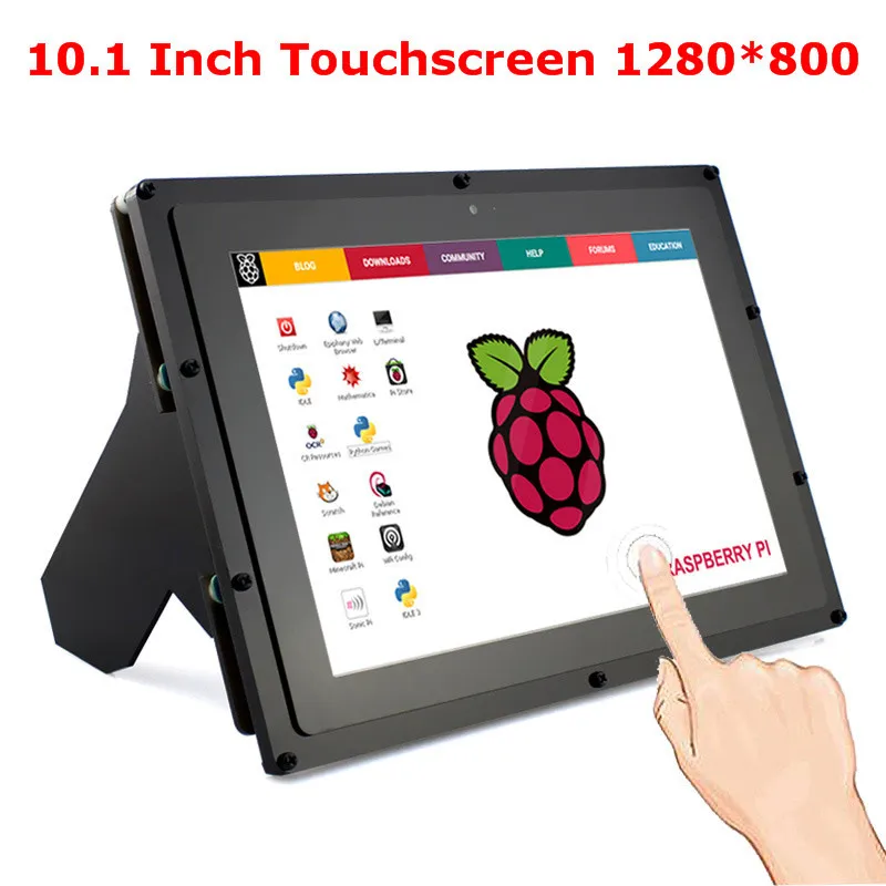 Industrial 7 10 Inch 1000nits Hight Brightness Wholesale LCD Raspberry Pi 4 Hd-mi 8gb Touchscreen Display Computer Panel PC