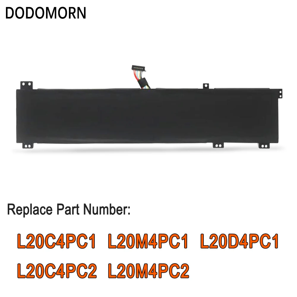 

DODOMORN New L20C4PC1 For Lenovo Legion Y7000 Y7000P R7000P R9000P R900K Y900K Y900P Laptop Battery L20M4PC1 L20D4PC1 L20M4PC