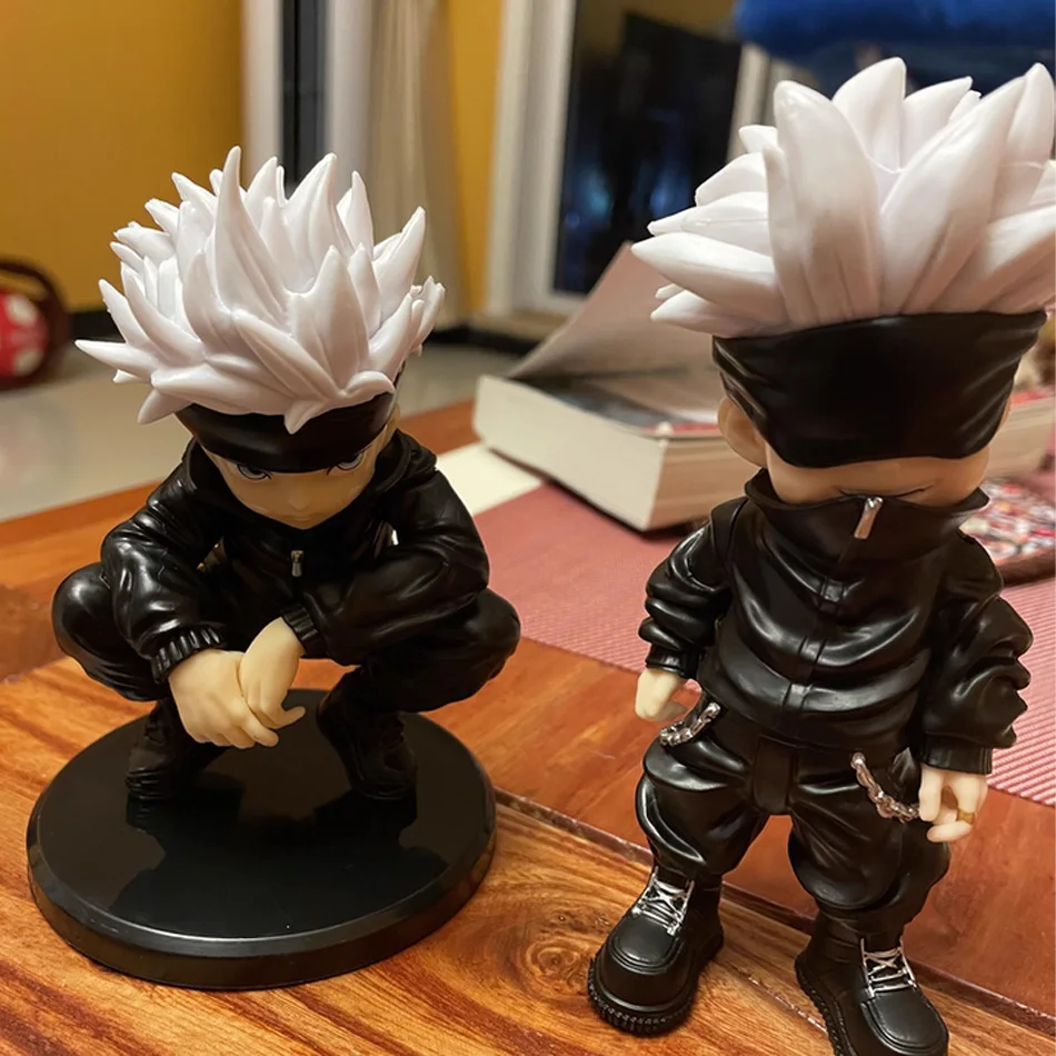 Figura de acción de Jujutsu Kaisen, 12-14cm, 2 estilos, Satoru Gojo, figura de acción del Señor de la Maldición, Sukuna, colección de figuras, modelo de muñeca