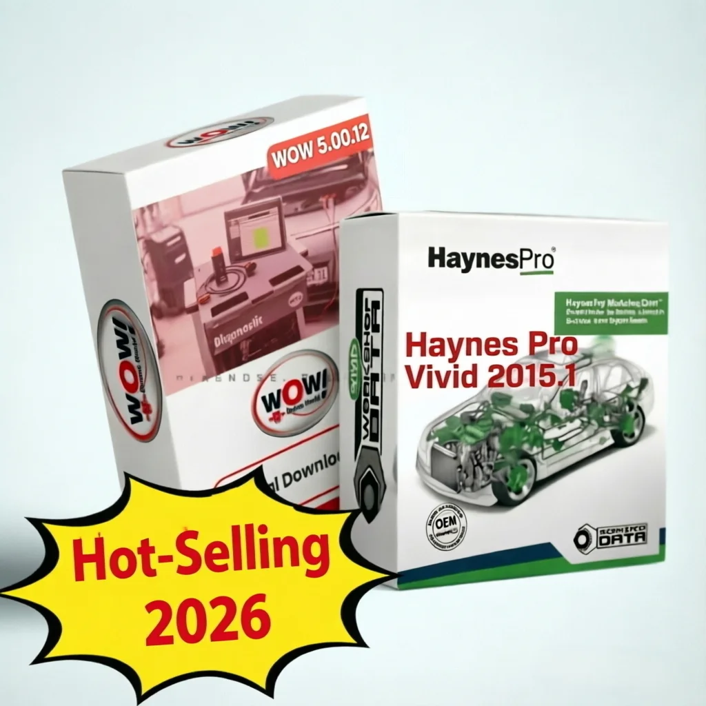 

2026 Hot Deal: Wurth WOW 5.0 + HaynesPro Vivid 2015 Auto Diagnostic Software - Lifetime Update, Multi-Language