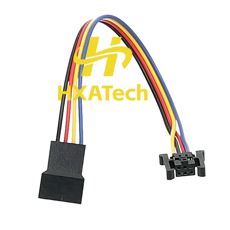 HXATech- High Quality 15cm Standard 4pin PWM to 6pin Fan Adapter Cable for DELL R7515 R6515 Server Motherboard