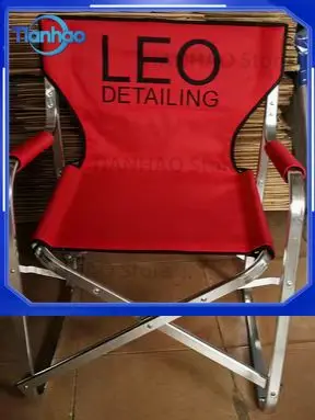 Aluminum Director Chair with Custom Logo for Modern Use | Durable Foldable Garden Chair for Outdoor