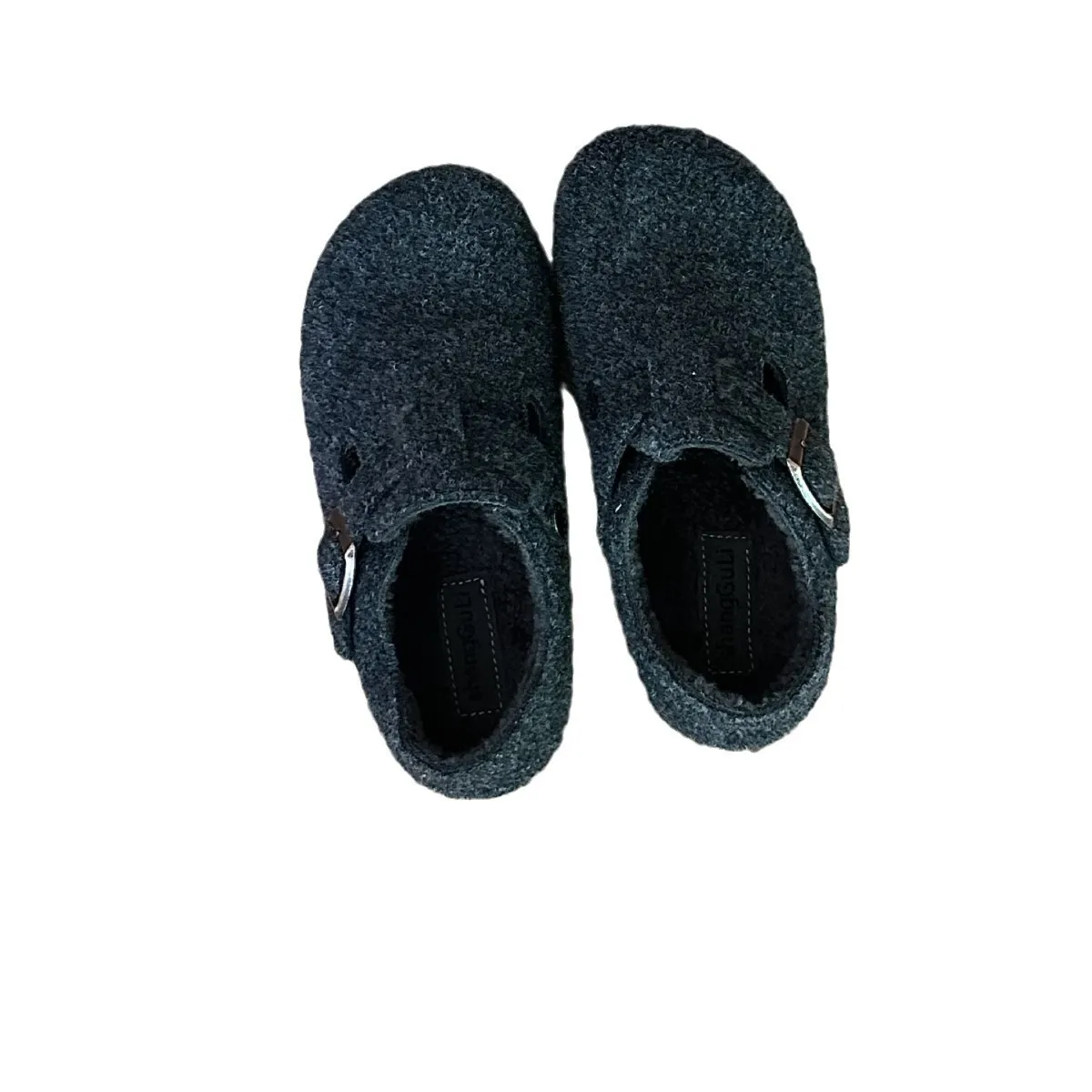 Chinelos planos femininos primavera outono fora chinelos moda artificial cashmere quente bandana fivela chinelos de pelúcia feminino