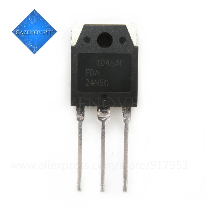 

High quality seller 5pcs/lot FQA24N50 24N50 TO-247 500V 24A new original In Stock