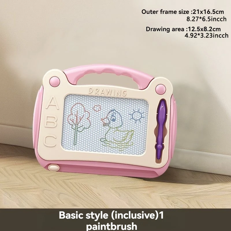 Kleurrijk magnetisch tekenbord voor kinderen, opnieuw uitwisbaar graffiti-schrijfbord, educatief speelgoed voor kleuters en meisjes