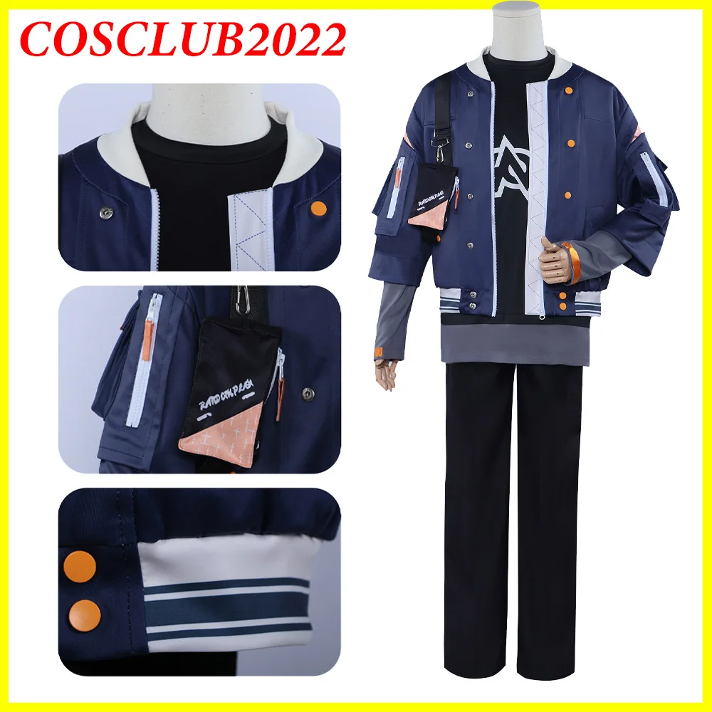 

Zenless Anime Game Zone Zero Wise Cosplay Costume Clothing Shirt Pants Coat Fantasia Outfits Halloween Carnival Party Adult Suit