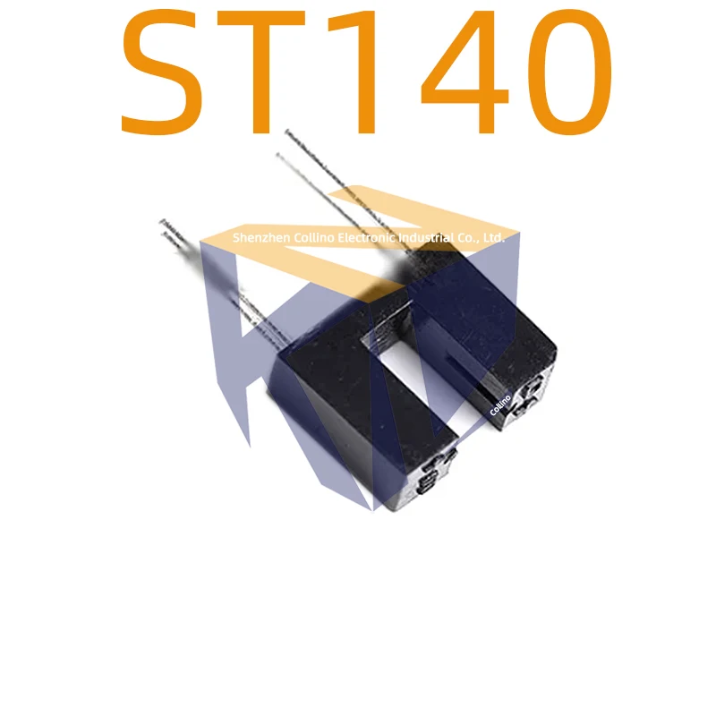 10pcs ST140 DIP-4 Slotted Photoelectric Switch with 4mm Slot Pitch, Transmissive Photoelectric Sensor