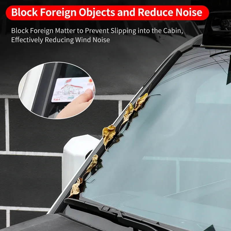 For Toyota 2024 2025 Land Cruiser 250 Prado LC250 Lexus GX550 550 Windshield Silicone Seal Dustproof Noise Reduction Accessories