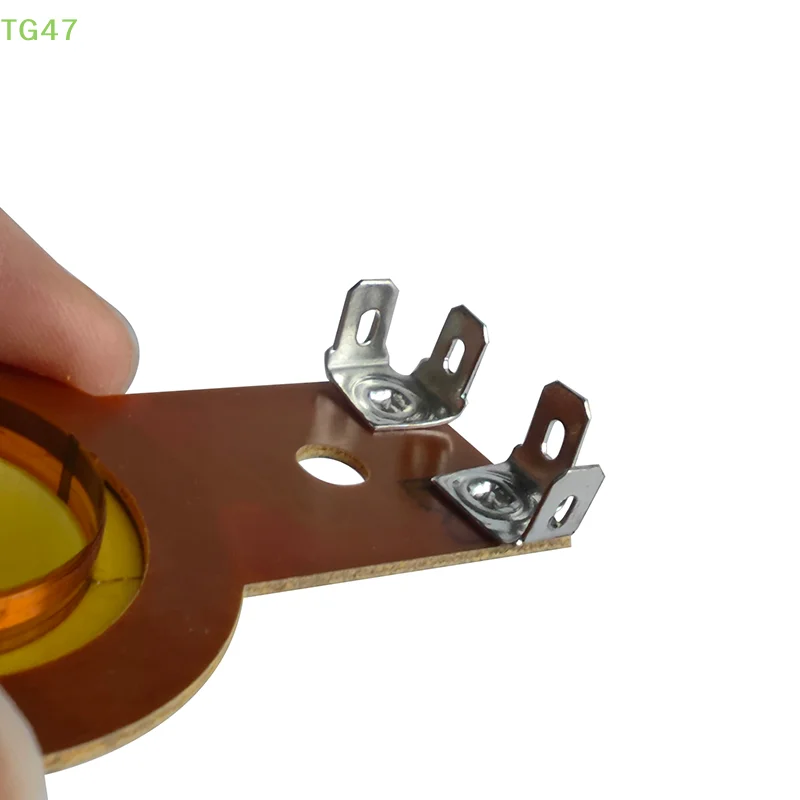 【EL】1PC DIY Accessories 25.4mm Horn Treble Film With Bracket Resin Membrane Drive Head Tweeter Voice Coil Sound Film Buzzer