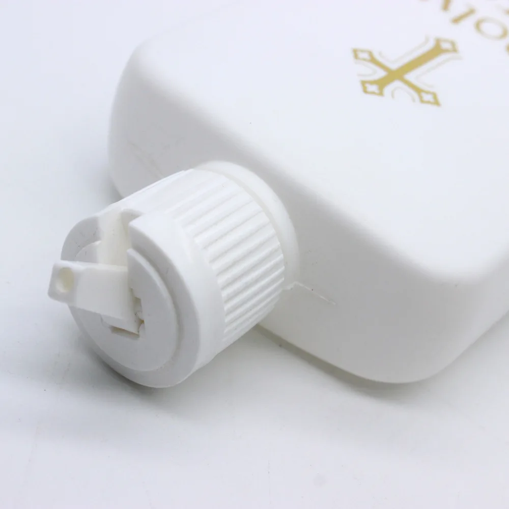 60/100/200 مللي زجاجة ماء بلاستيكية لعيد الفصح مقالات دينية زجاجة مياه عيد الفصح المقدسة مع شعار حجب الذهب المياه المقدسة #6