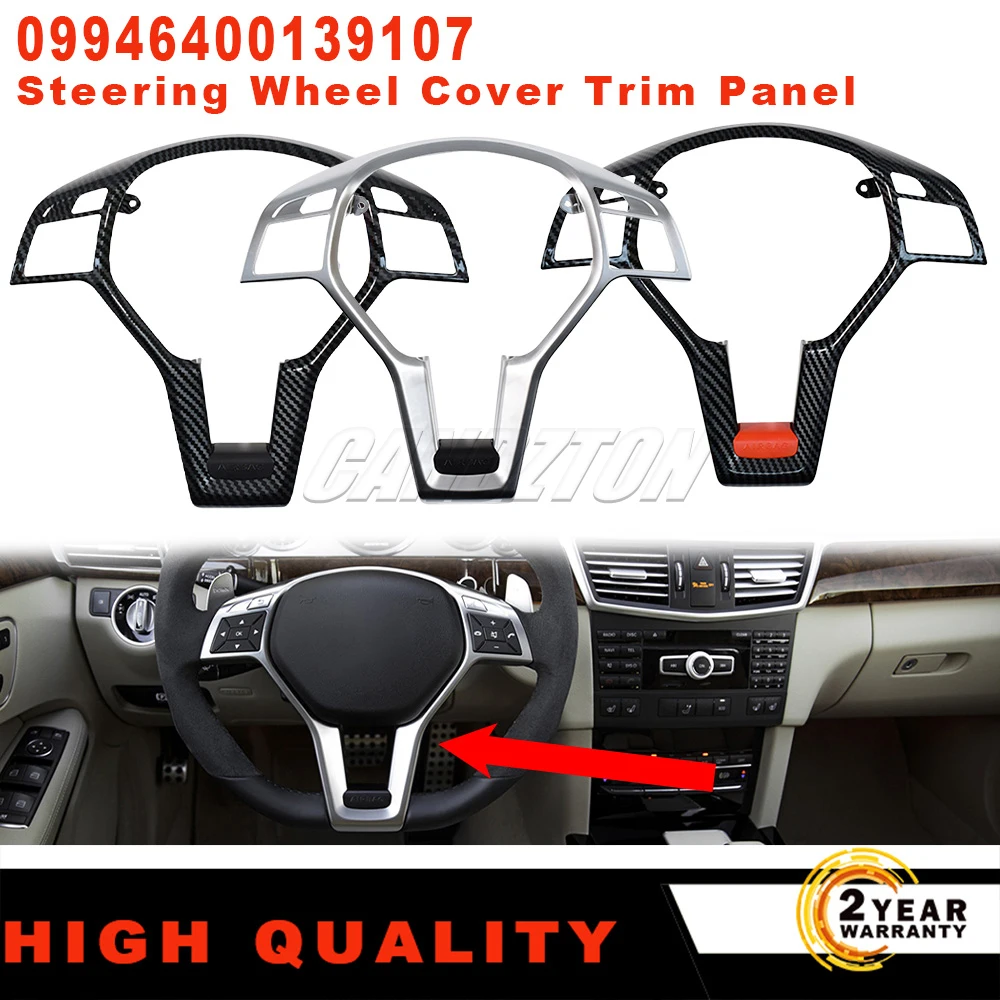 

New Steering wheel cover 09946400139107 For Mercedes-Benz E-Class W204 C63 W212 W207 E63 W117 CLA45 W176 C218 Car Accessories