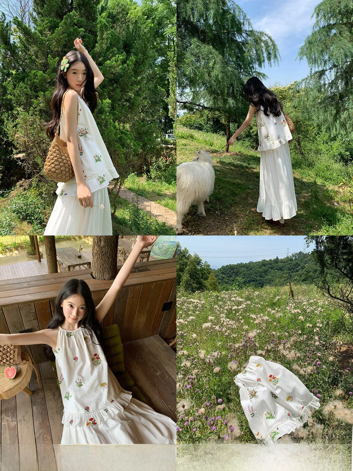 

Hello Summer 2025 New Sle, женский жилет без рукавов, хлопковый свободный топ с подвесным ремешком и цветочным принтом