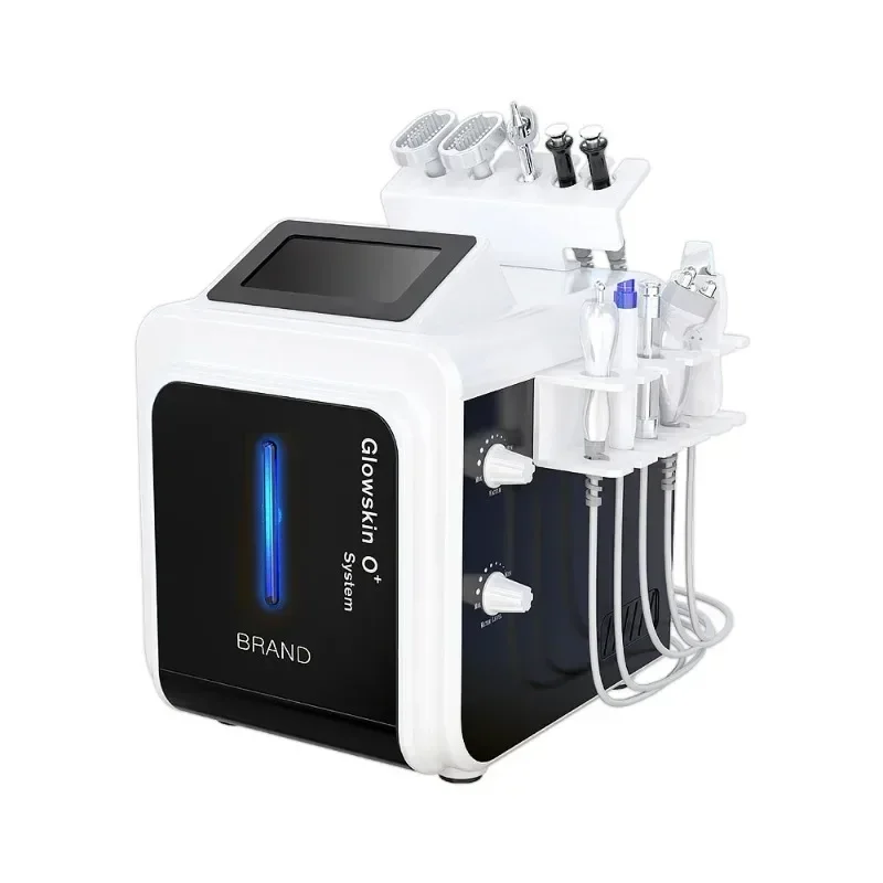 Multifunctioneel Hydra-Dermabrasie Rf Bio-Lifting Spa-Gezichtsapparaat Water Zuurstof Jet Aqua Peel Gezichtsreiniging Hydro-Gezichtsmachine